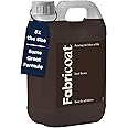 Fabricoat - Fabric Paint for Furniture - 85 oz / 2.5L Dark Brown - Restore or Change the Color of Couches, Chairs, Upholstery, Soft Furnishings, Car Interiors, Clothing, & Footwear