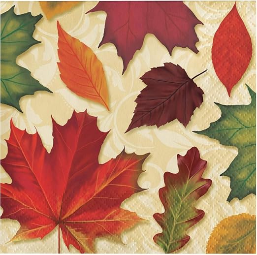 Amazon Com Thanksgiving Napkins Fall Decor Paper Cocktail