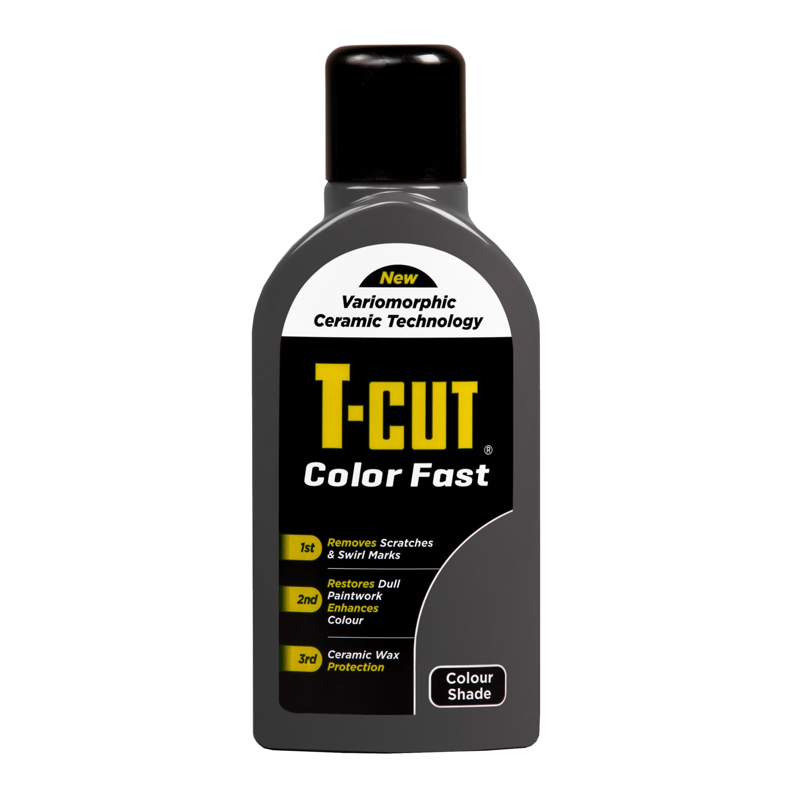 T-Cut Colour Fast 3-in-1 Paintwork Renovator, Grey, 500ml