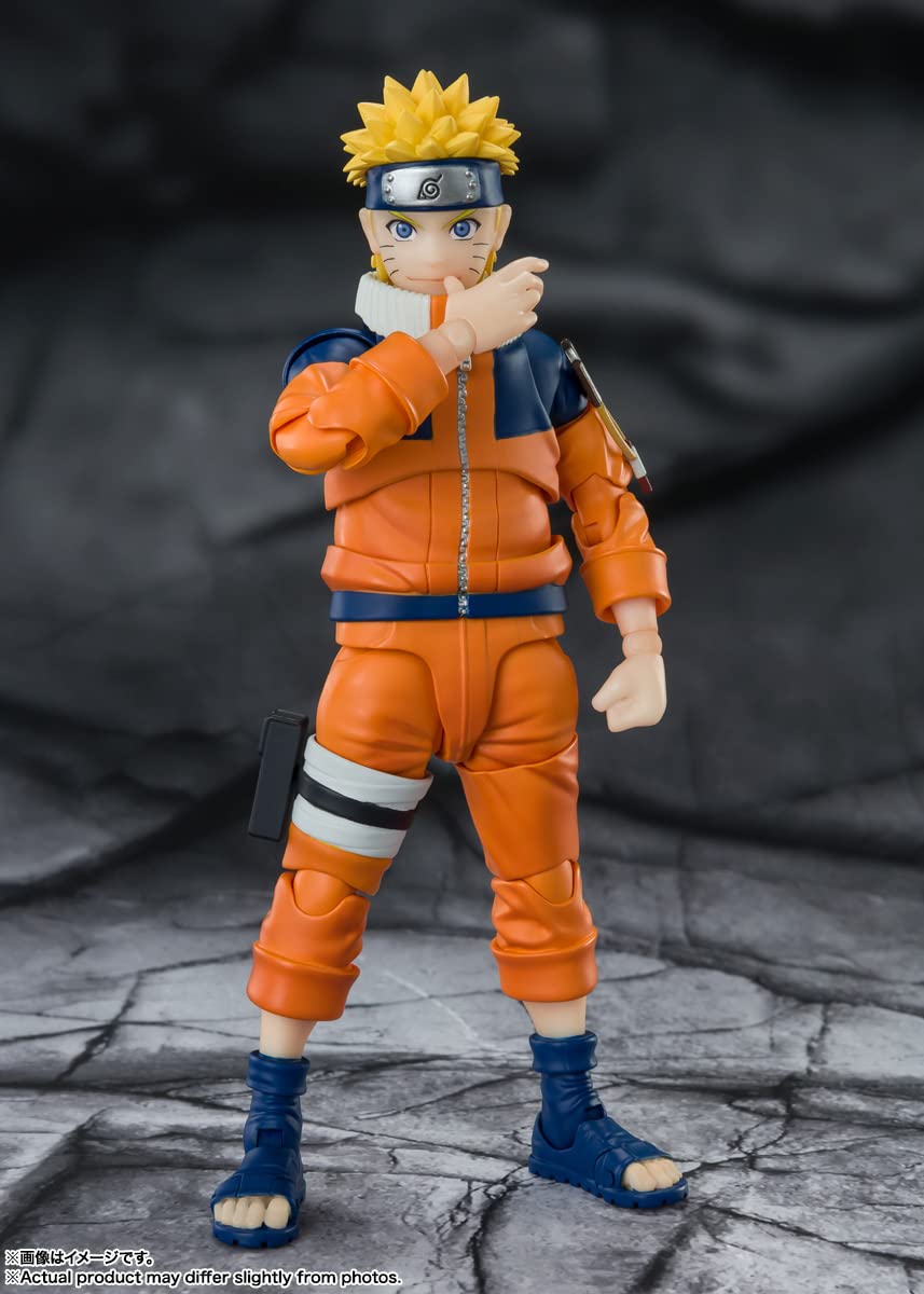 TAMASHII NATIONS - Naruto - Naruto Uzumaki -The No.1 Most Unpredictable Ninja- S.H.Figuarts Action Figure