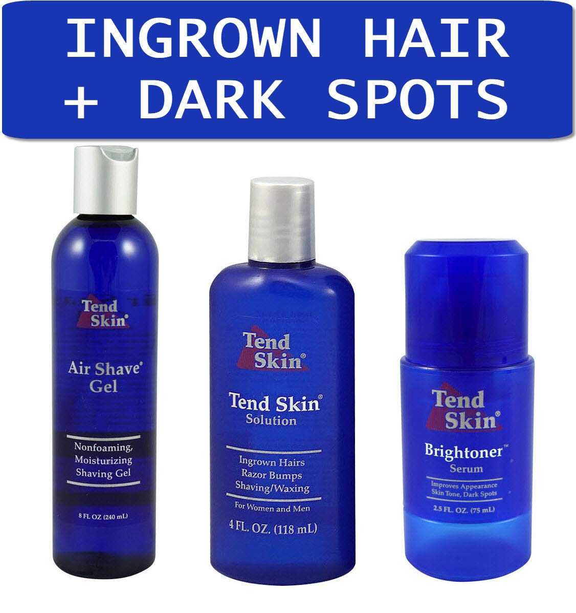 Tend Skin Razor Burn Shaving Kit Shave Gel Post Shave