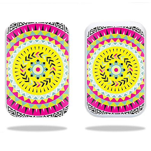 MightySkins Skin Compatible with HP Sprocket wrap Cover Sticker Skins Pink Aztec