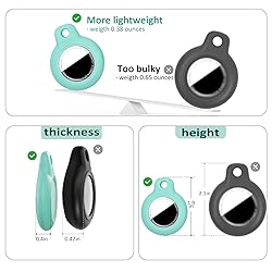 MOLOSLEEVE Upgrade for Airtag Holder Case with