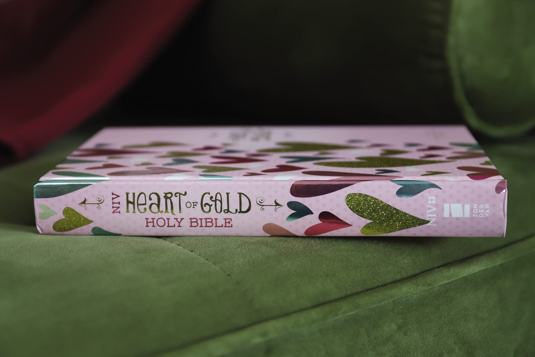 NIV, Heart of Gold Holy Bible, Hardcover, Red Letter, Comfort Print NIV, Heart of Gold Holy Bible, Hardcover, Red Letter, Comfort Print Hardcover