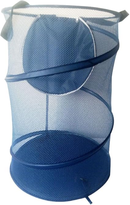 IvyH El cesto de lavadero Plegable Plegable, Cesta de almacenaje de los