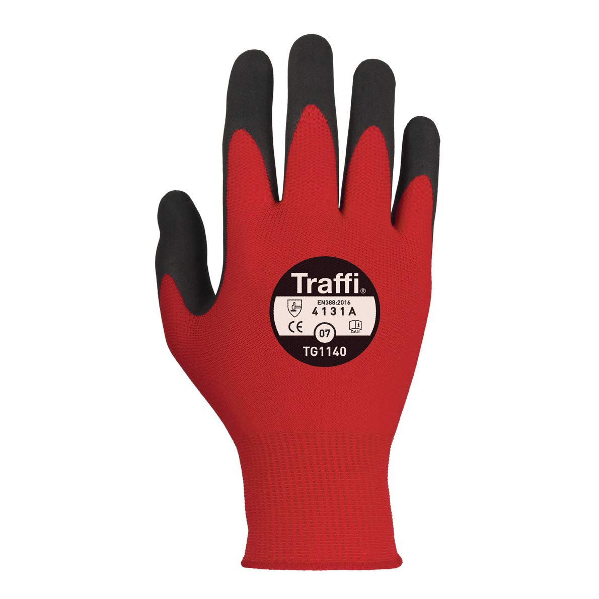 TraffiGlove TG1140 / TG170 Morphic Cut Level 1 / A Safety Work Gloves , Size 10 (Pack of 10 Pairs)