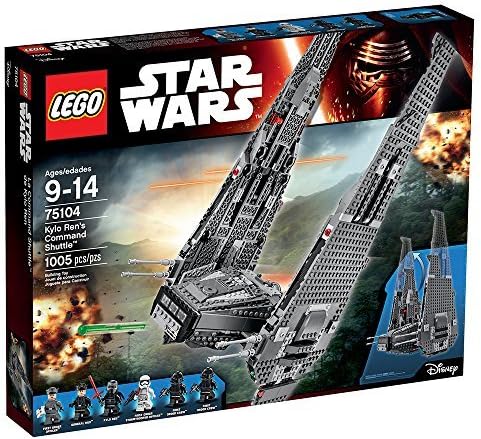 kylo ren spaceship lego