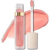 LAURA GELLER NEW YORK Italian Marble Glossy Lip Tint - Moisturizing Lip Gloss - Enriched with Shea, Mango and Cocoa Butters (02 Ros&eacute; Spritz)