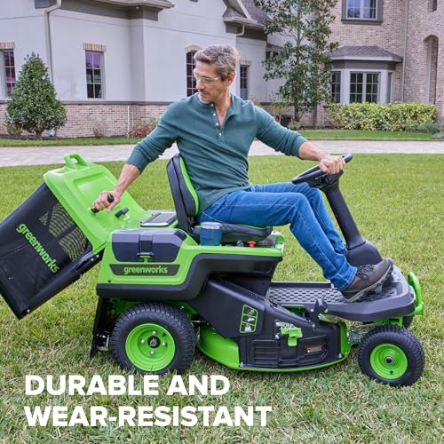 Greenworks 30" Riding Mower Bagging Kit, Efficient Grass Collection photo 6