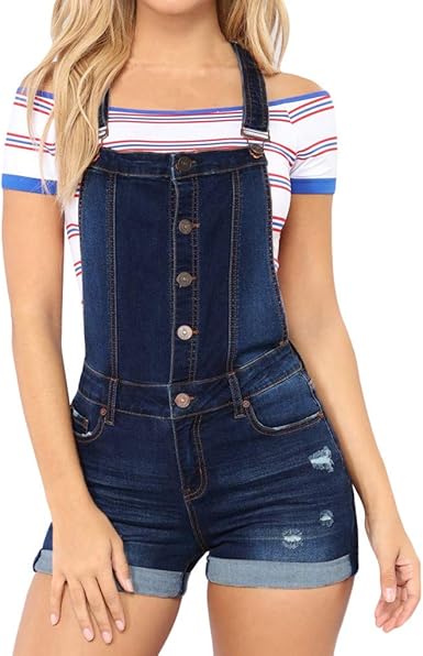 plus short overalls