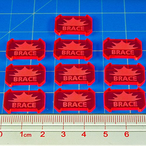 SW: Armada, Brace Defense Tokens, Fluorescent Pink (10)