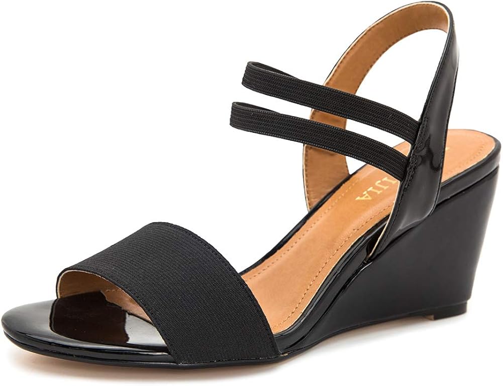 low wedge sandals wedding