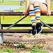 NEWZILL Medical Compression Socks for Women & Men Circulation 20-30 mmHg, Best for Running Athletic Hiking Travel Flight Nurses (Rainbow Stripes, XXL)