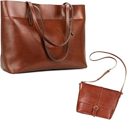 kattee vintage leather tote