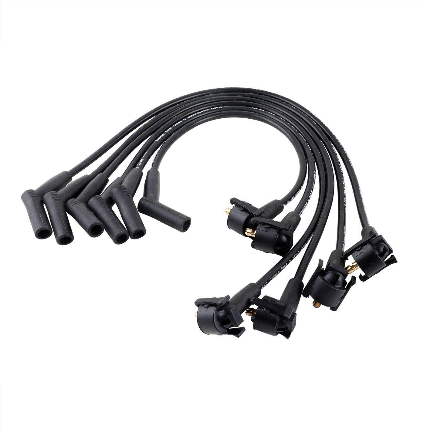 Bodeman 8mm Ignition Spark Plug Wires (6PC Set) for 19951997 Ford Ranger, 1996