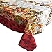 Newbridge Thanksgiving Autumns Bounty Bordered Square Fabric Napkins, Set of 8 Napkins, Bountiful Farm Pumpkin Fall Harvest Multicolor Easy Care Fabric Napkins for Holiday Party