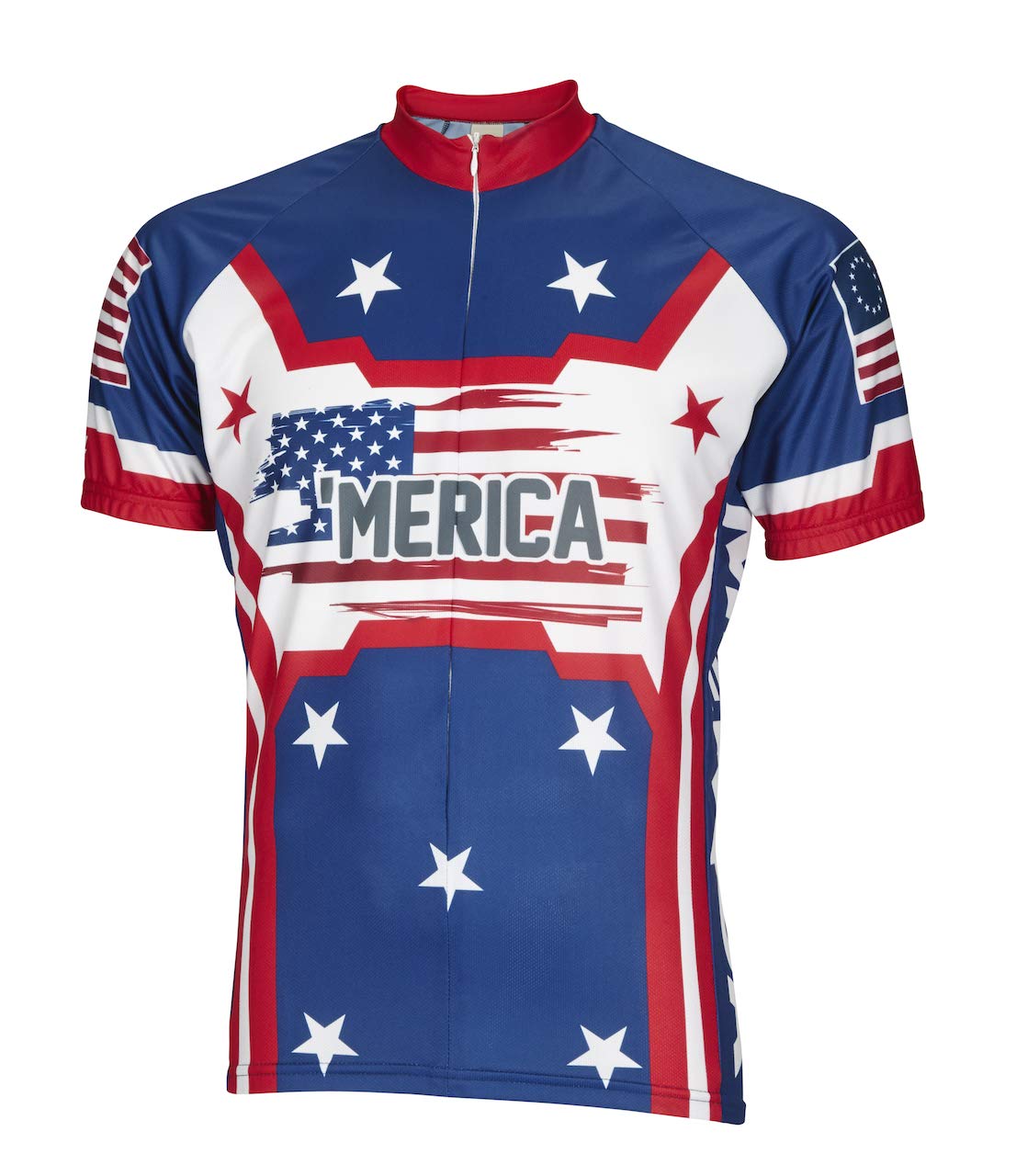 BDI Men's Merica Cycling Jersey