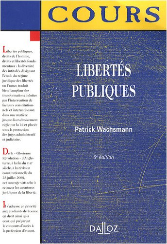 Libertés publiques