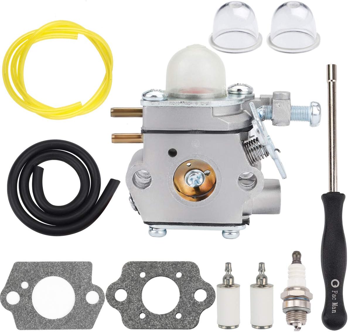 Hipa WT973 Carburetor with Fuel Line Fuel Filter Spark
