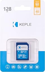 Keple 128GB SD Card UHS-1 U1 Class 10 for Sony CyberShot DSC-WX220 WX350 WX500 view 2