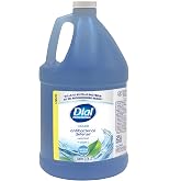 Dial Antibacterial Defense Liquid Hand Soap + Aloe, Spring Water Scent, 1 Gallon Hand Soap Refill, Dermatologist-Tested, Gentle Formula