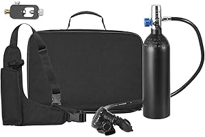VEVOR Scuba Tank, Portable Diving Tank, Diving Oxygen Cylinder Support 15-20 Minutes Underwater Breathing