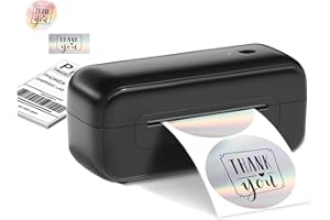 Phomemo Thermal Shipping Label Printer, 4x6 Desktop Thermal Label Printer for Shipping Packages/Small Business/Office/Home, W