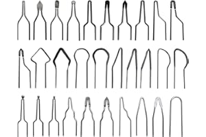 FIRELOOD 30pcs Wood Burning Kit,Wood Burning Tool,Burning Tool Wood Burning High impedance Nickel-Chromium Wire Pen tip Wood Burning Tool Pen tip can Replace Accessories (Pen tips-1-30 Kinds)