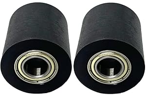 BEITESI Mechanical Pulley Bearings,Roller Idler Bearing Pulley，Chain Pulley,Tensioner Pulley Guide,Suitable for Street Bikes and Motorcycles（62800Z-10mm-2pack）