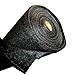 ALEKO Fence Privacy Screen Mesh Fabric | Backyard Fencing Windscreen Outdoor Shade Cover with Lock Holes | 6 x 150 Feet | Black | PLK06150SBLK