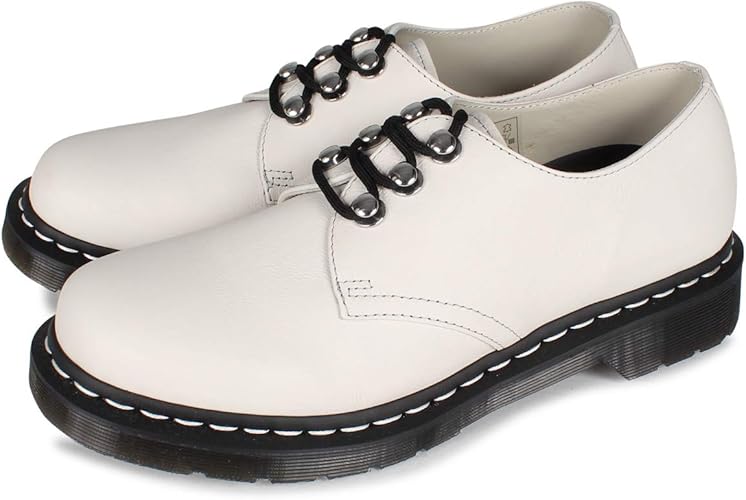 Amazon ドクターマーチン 1461 Hardware シューズ ホワイト 白 Uk9 27 5 28 0 並行輸入品 Dr Martens ドクターマーチン ビジネスシューズ