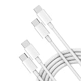 10ft Braided USB C to C Cable 2-Pack 60W Fast Charging ipad 10th Generation Charging Cord for iPhone 16/15 Pro Max Samsung S25/S24 MacBook iPad Air/Mini Pixel 8/7