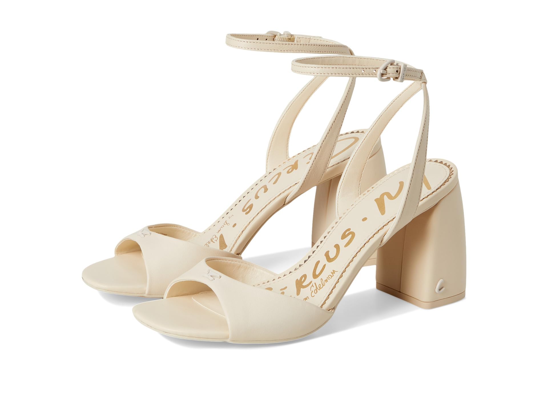 Circus NY by Sam Edelman Women’s Aria Heeled Sandal, Vanilla Bean, 11