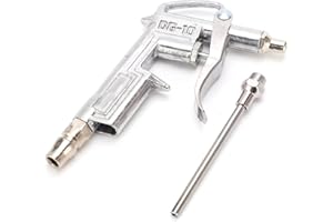 Aluminum Alloy Stainless Steel Air Blow Gun, High Pressure Pneumatic Cleaning Tool with Large for Efficient Dust Removal