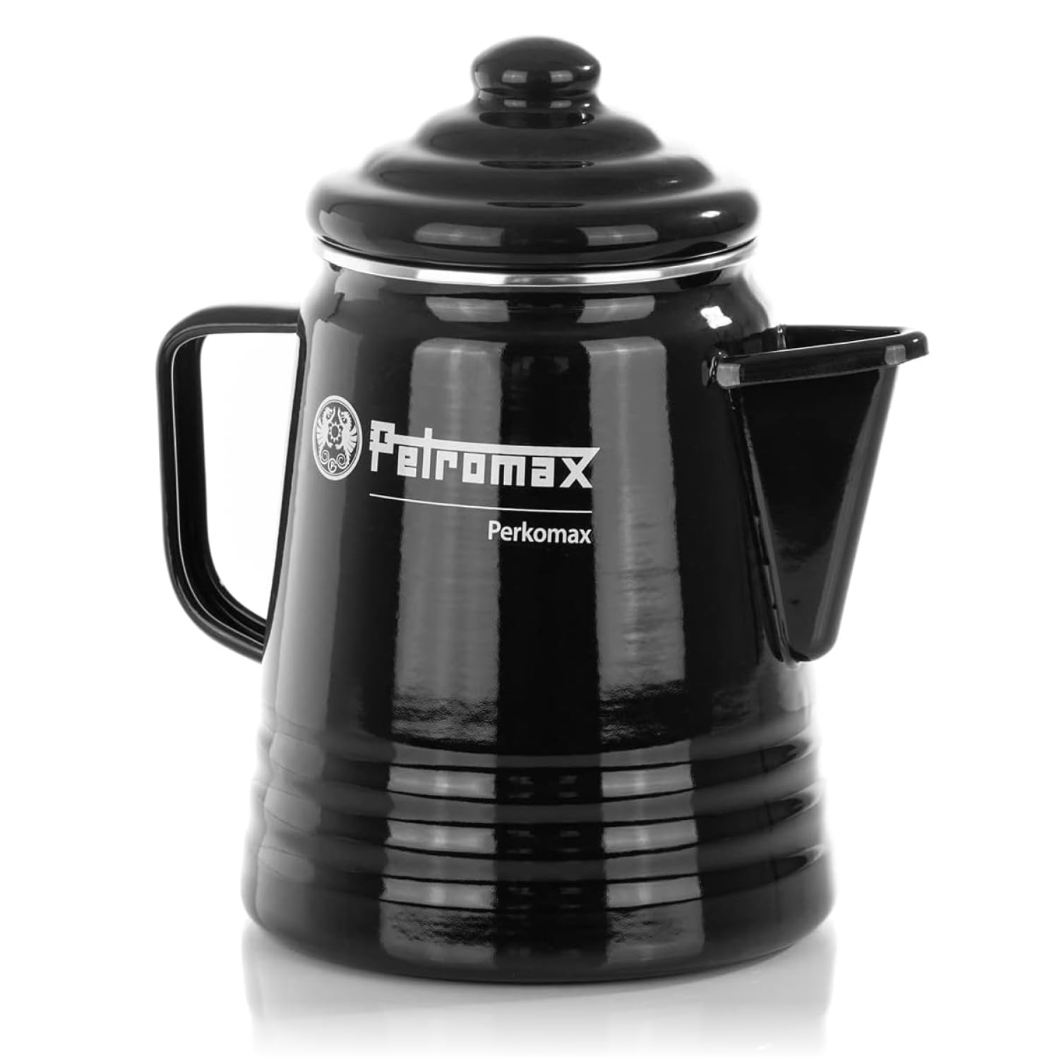 Petromax Enamel Coffee Pot Black black Size:1.5 Litres