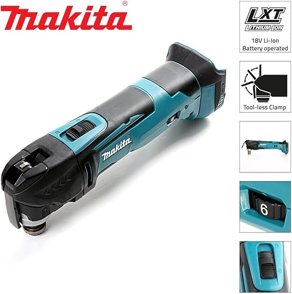 Makita DTM51Z DTM51 18v LiIon MultiTool LXT Keyless Blade Change