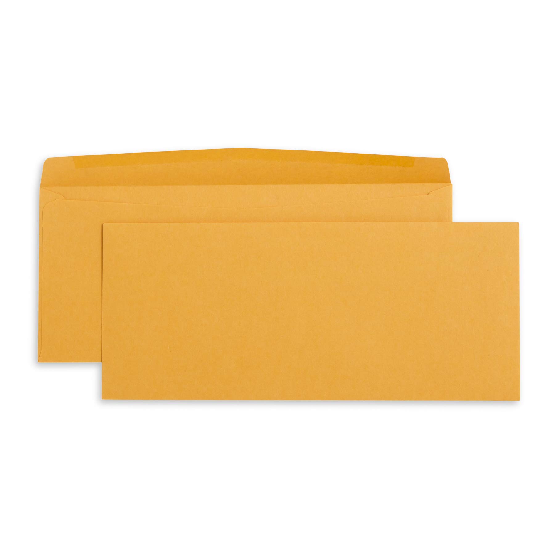 Photo 1 of Blue Summit Supplies 500#12 Envelopes 4.75 x 11, Brown Manila Envelopes Oversize with Gummed Seal, 24lb Kraft Paper