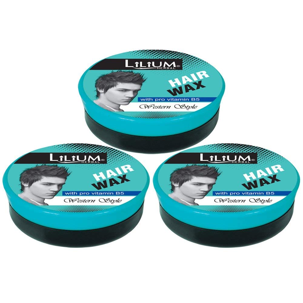 Lilium Western Style Hair Wax 85g Pack Of 3