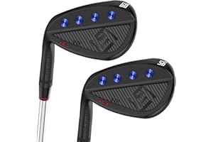 Yamato Left Handed Golf Wedges 52 56 60 72 Degree Left Hand Wedge Set Forged Golf Gap Wedge Sand Wedge Lob Wedge Milled Face for High Spin