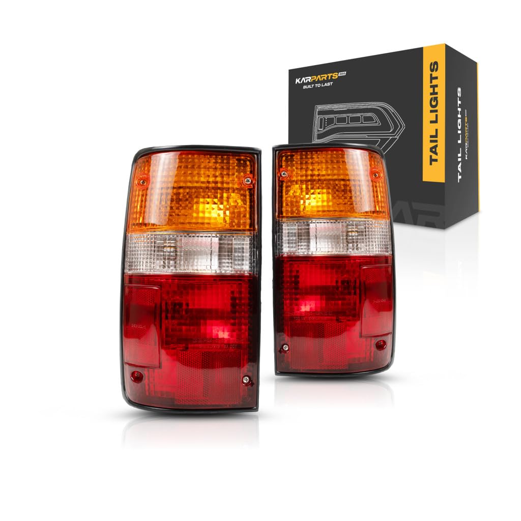 Photo 1 of For 1989-1995 Toyota Pickup Pair Rear Tail Lights Driver and Passenger Side TO2800105 TO2801105 For 81560-89166 81550-89166