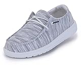 Hey Dude Women's Wendy Sox Glacier Grey Size 10