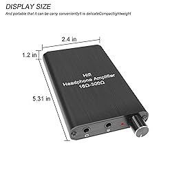 Headphone Amplifier Portable 3.5 mm Audio Amp with