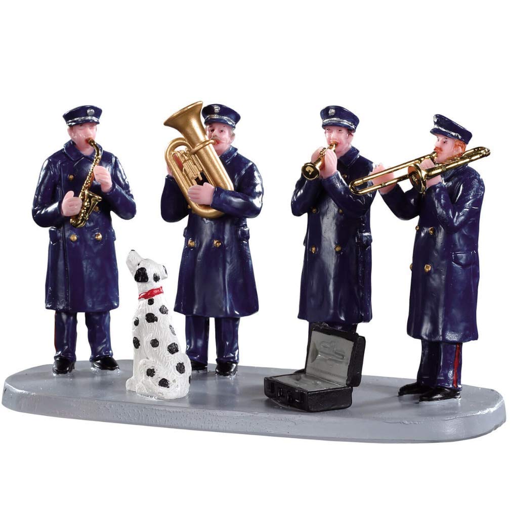 Lemax Christmas Village - Firehouse Band Table Piece (93421)