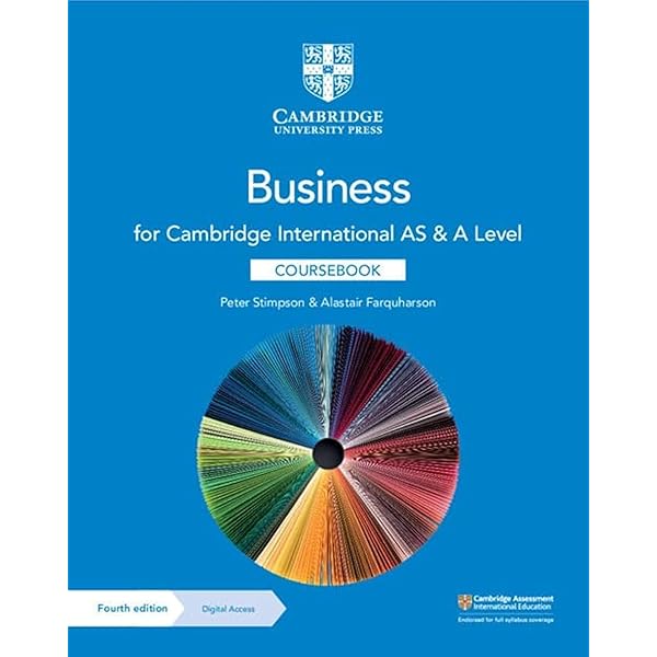 Cambridge International AS & A Level Business Workbook with