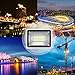 200W LED Flood Light, 20000LM 6000k(Cold White) Floodlight, IP65 Waterproof Super Bright Work Lights, CE and ROHS Certified Outdoor Security Lighting for Garage, Garden, Playground 110V (200)