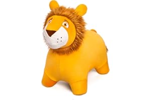 U&C Planet Bouncy Horse for Toddlers 1-3, Bouncy Animals for Toddlers, Lion Hopper Bouncing Toys Gift for 1 2 3 Years Old Outdoor Indoor with Pump