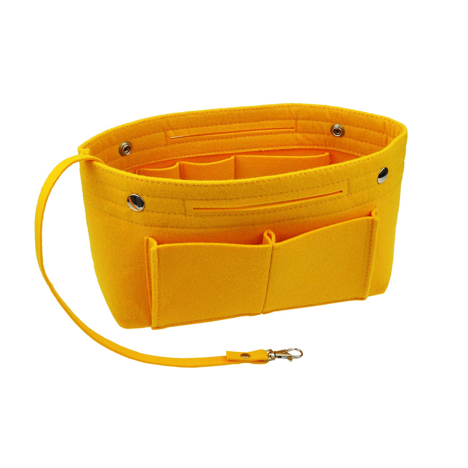 YHOMBES Felt Purse Organizer Insert Bag In Bag Organizer with Handles