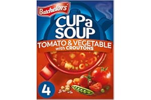 ORIGINAL BATCHELORS CUP A SOUP TOMATO VEGETABLES WITH CROUTONS Batchelors Cup a Soup Tomato & Vegetable