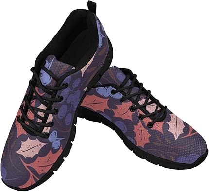 women's floral tennis shoes