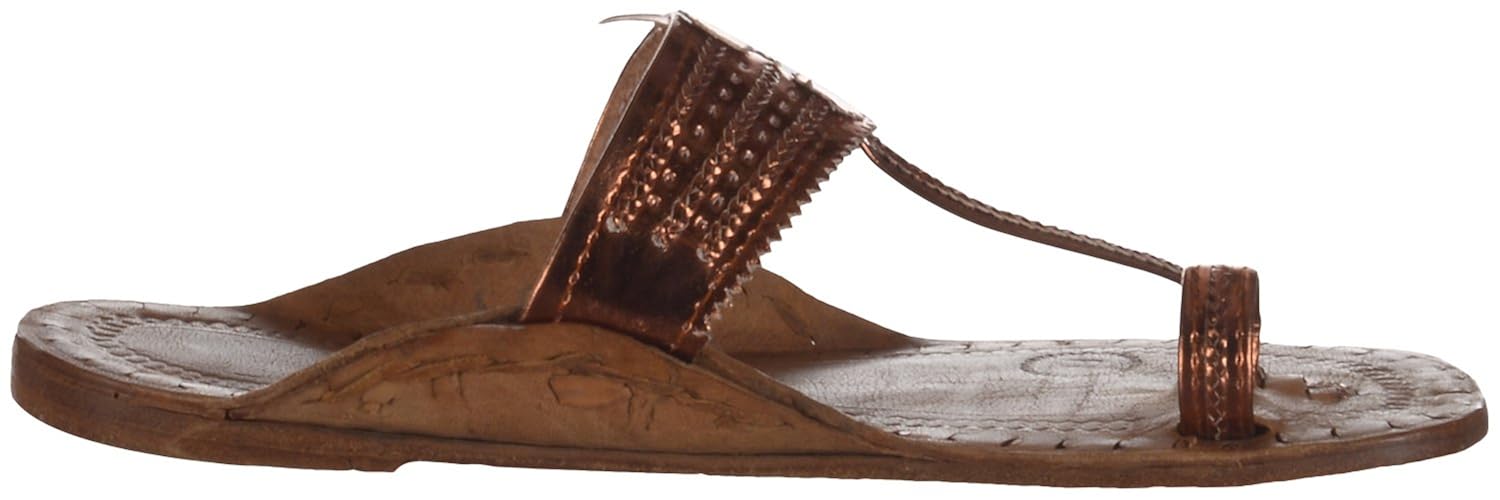 kolapuri centre women's leather ethnic sandals